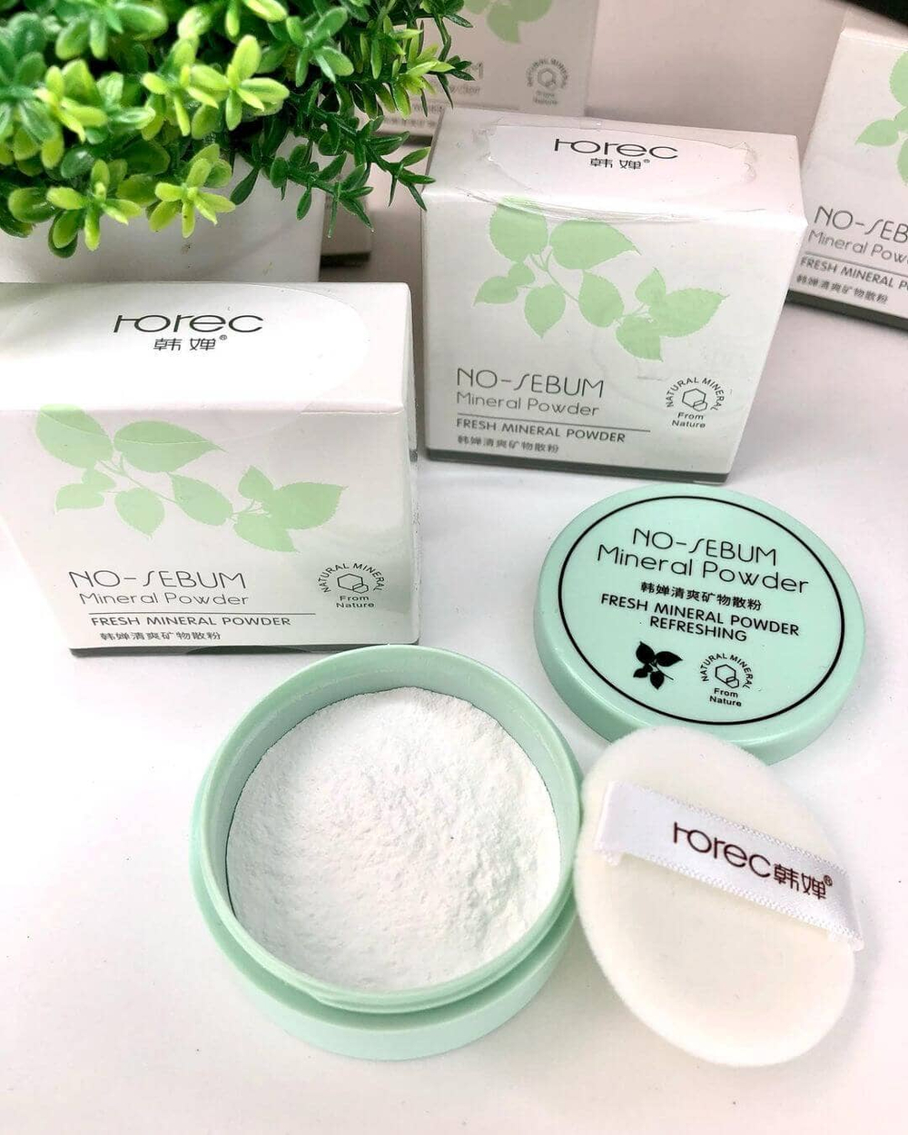 Минеральная матирующая пудра для лица, 5г