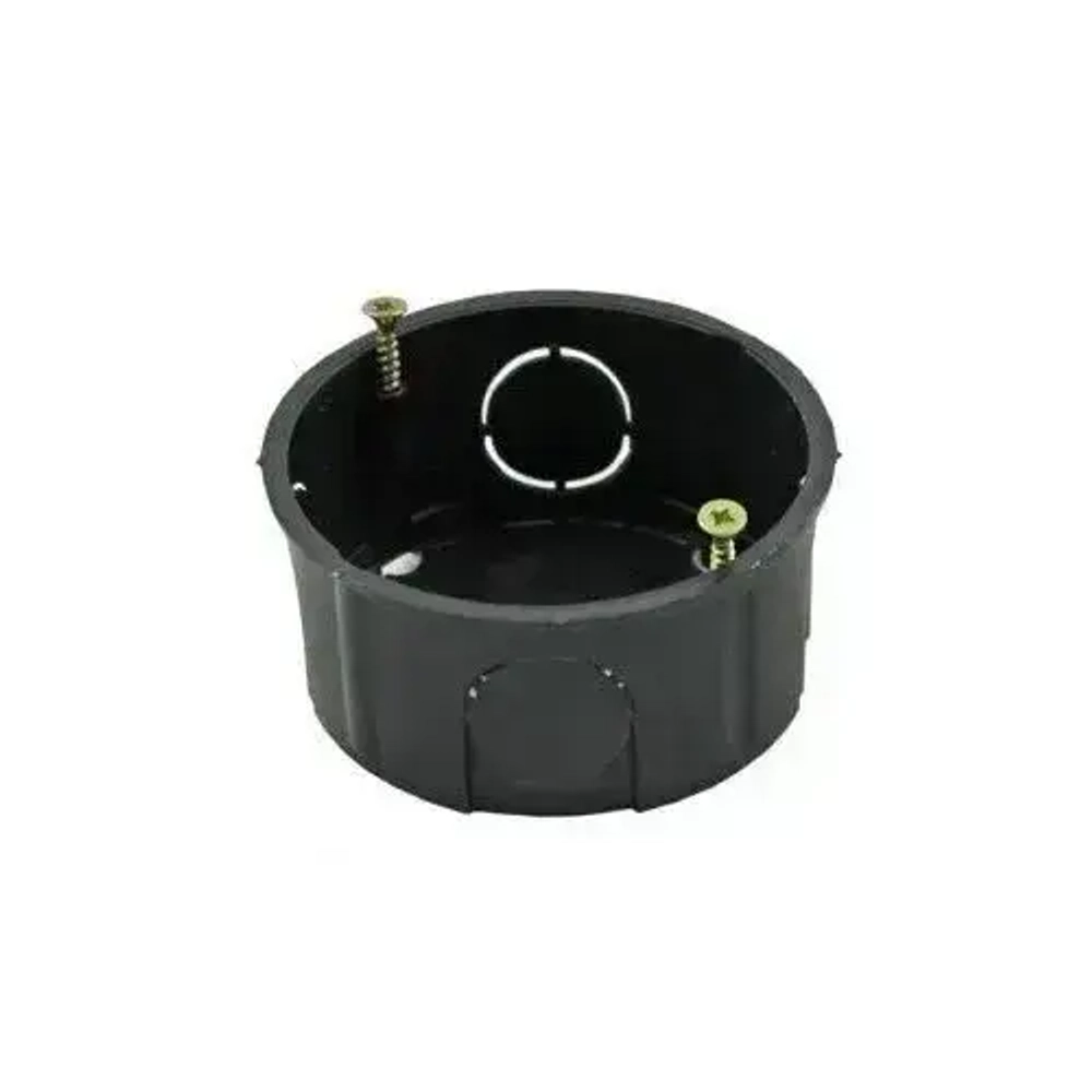 Подрозетник узкий d65x34, коробка установочная D65 H34 под розетку