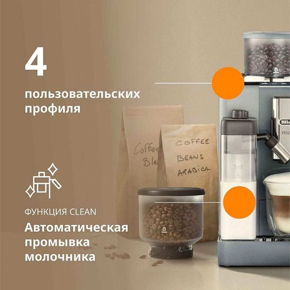 DeLonghi Rivelia EXAM440.55. Grey Metallic