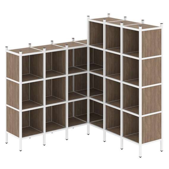 Лофт Угловой внутренний стеллаж VR.L-50  1694*1694*1869