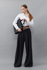 ТОНКИЙ РЕМЕНЬ В ДВА ОБОРОТА BLACK