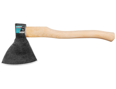 СИБИН 1650/2000 г, 570 мм, мясорубный, кованый топор с округлым лезвием (20671)