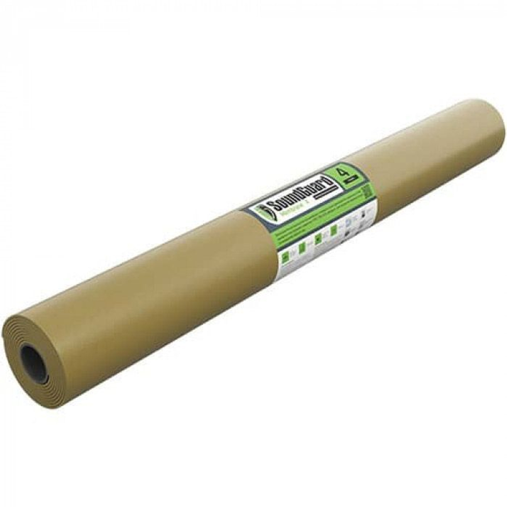 Мембрана звукоизоляционная SoundGuard 4 2500х1200х4 мм 1 шт. (3 м2)