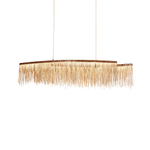 Pendant design lamp Waterfall  L100 (Rose gold)