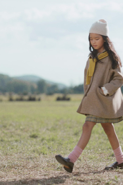 ZARA ПАЛЬТО ИЗ СМЕСОВОЙ ШЕРСТИ, ТЕМНО-БЕЖЕВЫЙ