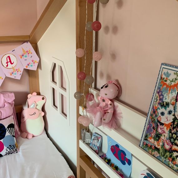 Детская кроватка Луна (Loona) из массива бука