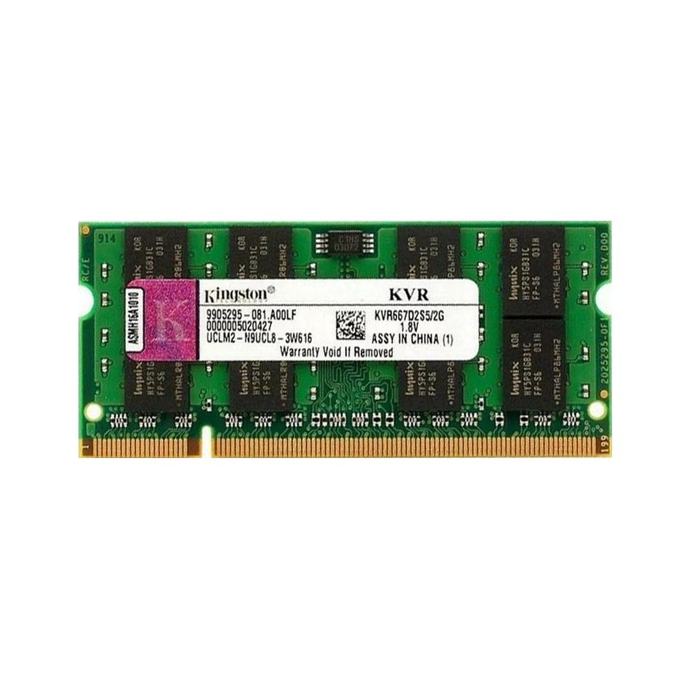 Модуль памяти NBook SO-DDR2 2Gb, 667Mhz, Kingston (KVR667D2S5/2G)