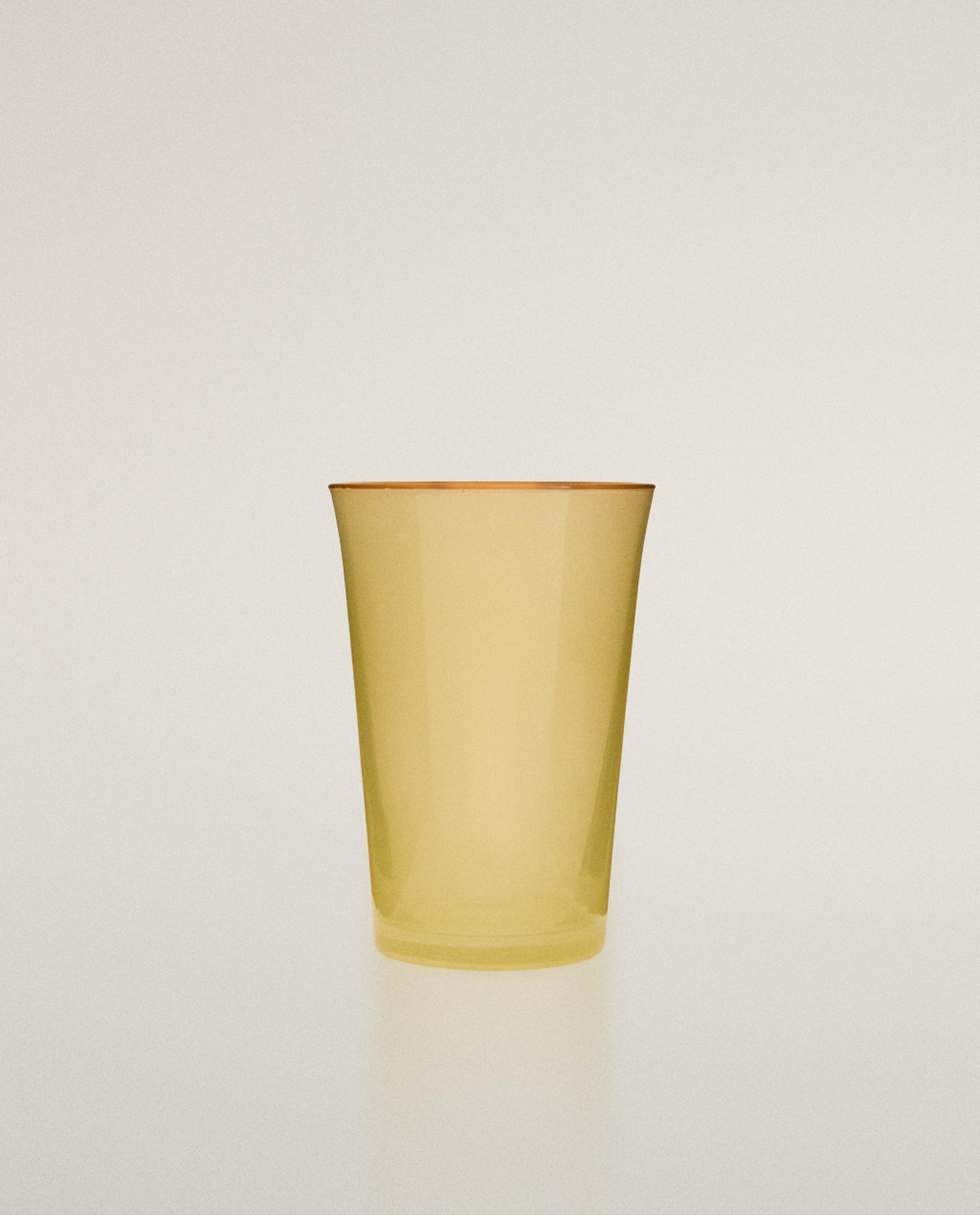 Zara Home стакан из стекла, цвет зелёный, 11 см