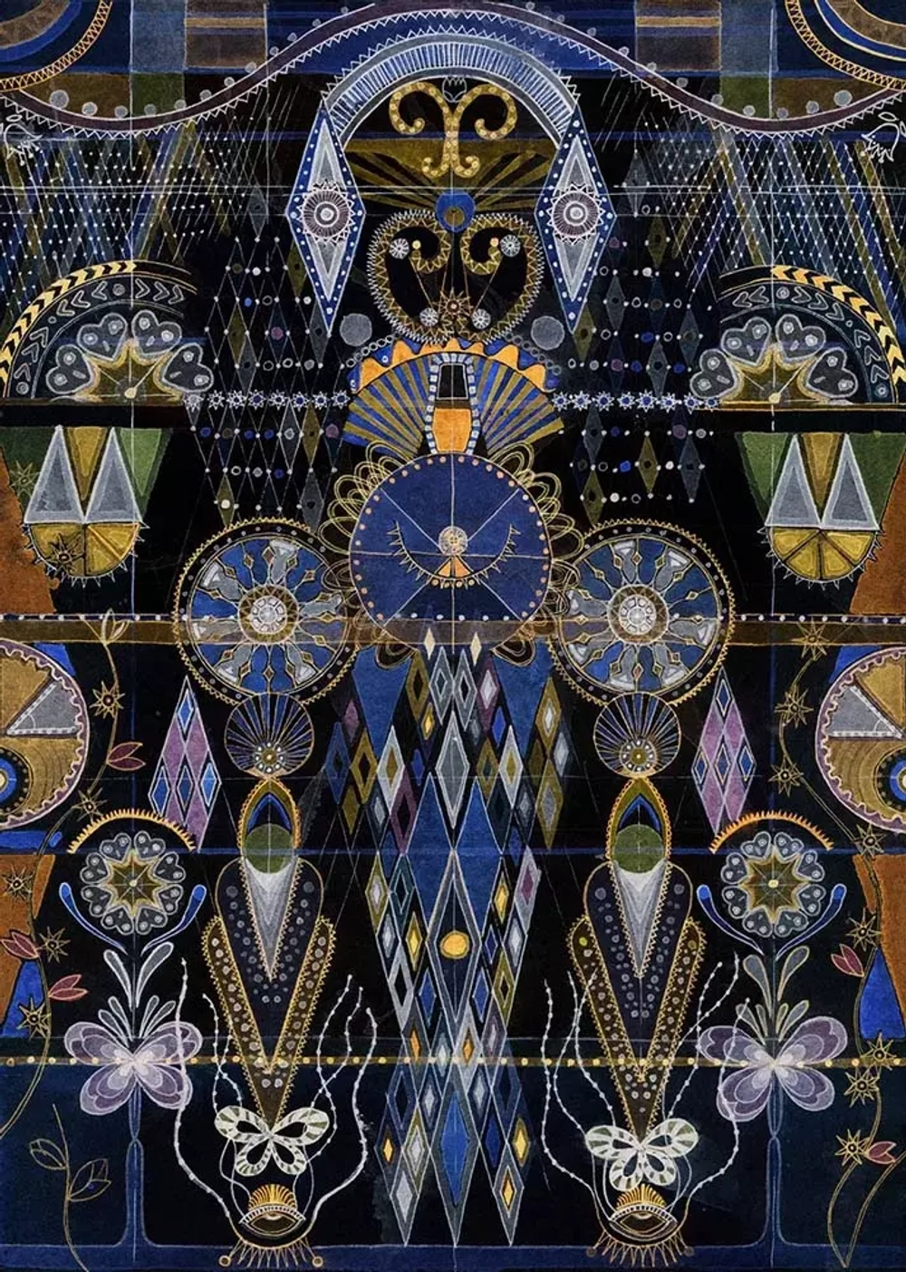 Цифровое панно ID Wall MICROCOSM BLACK