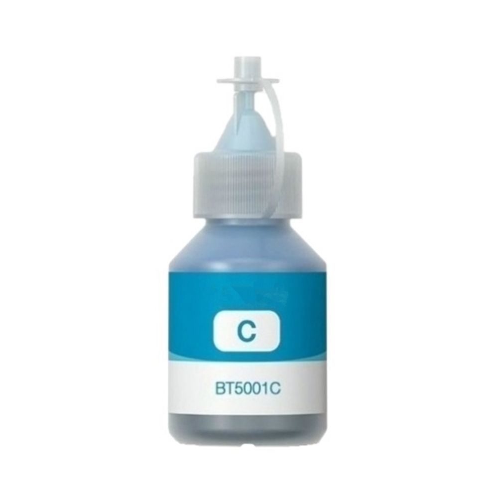 Чернила для Brother BT5000C DCP-T300/500/700 MFC-T800 (5K) Cyan, Совместимые AQ
