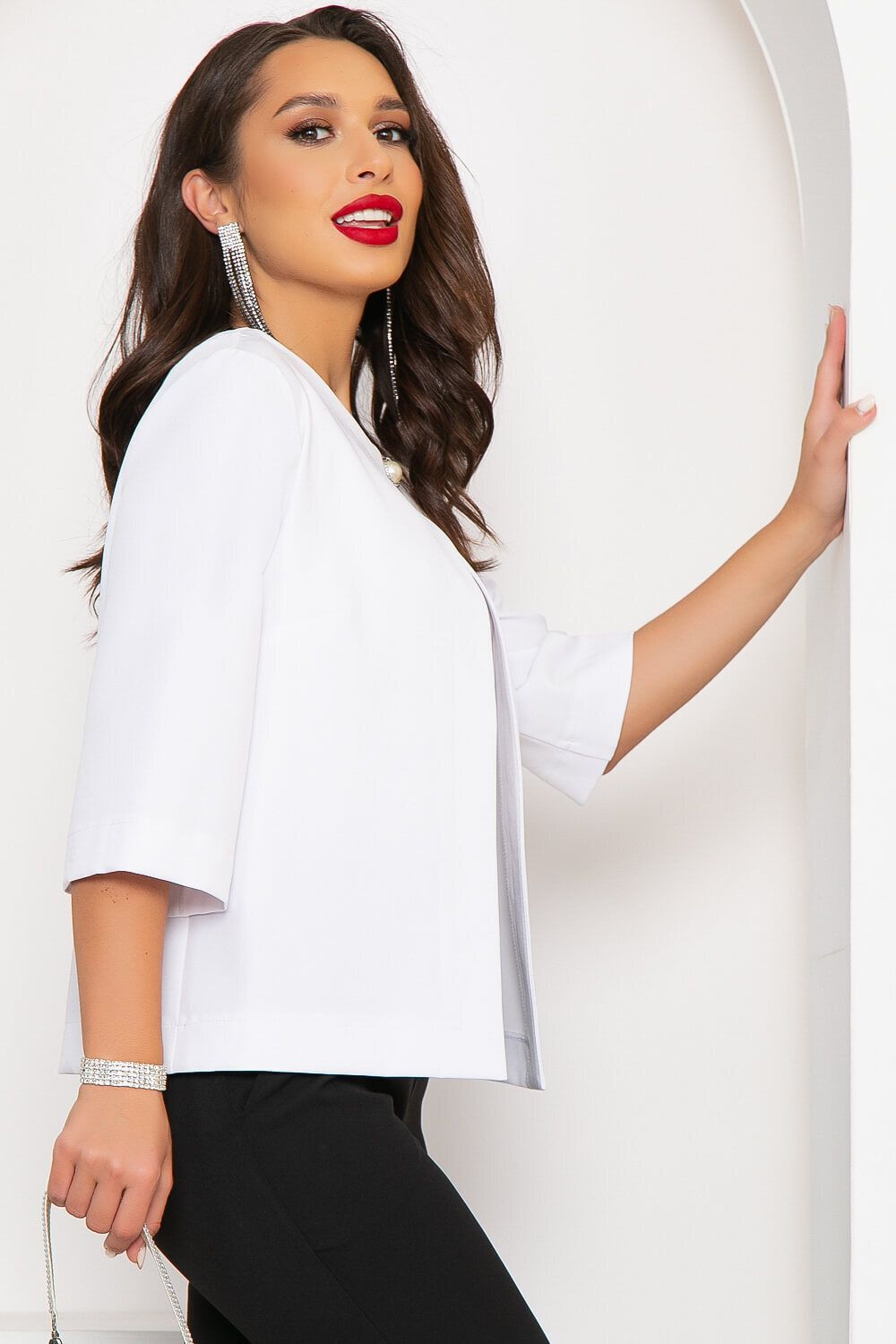 Жакет "Гизела" (вайт) Б4255 LT Collection (Акция)
