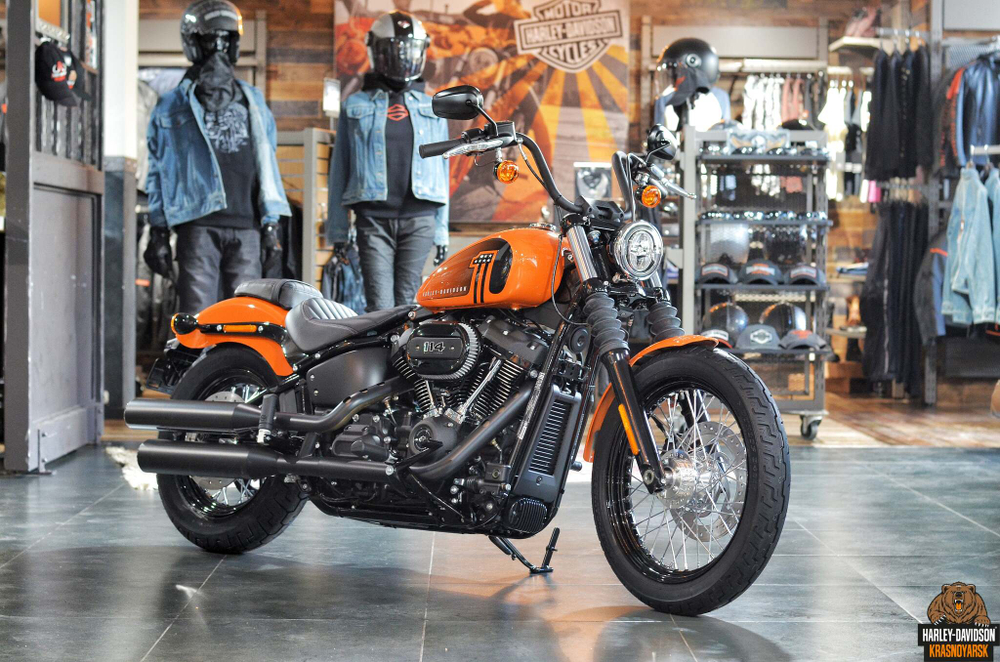 Street Bob 114 - 2021 Baja Orange