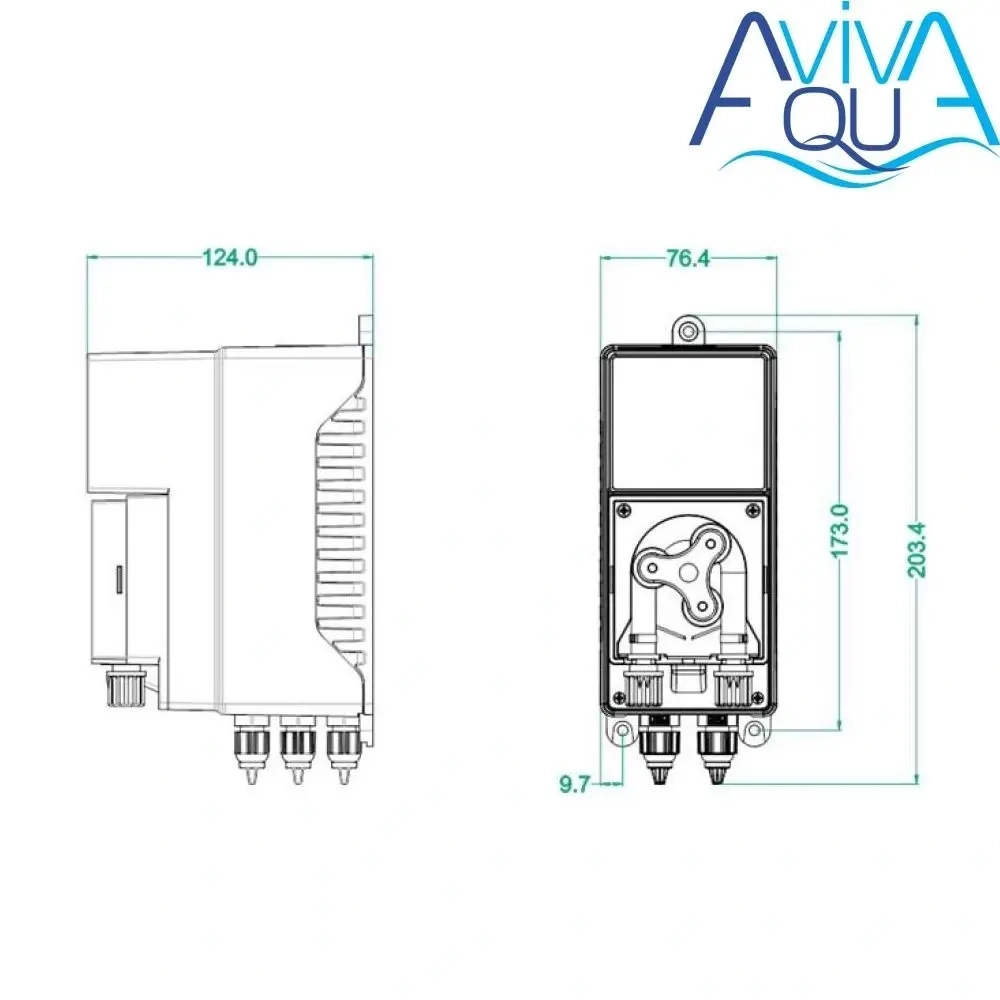 Дозирующий насос для бассейна Aquaviva KTHX Smart Plus pH/Rx 7 л/ч