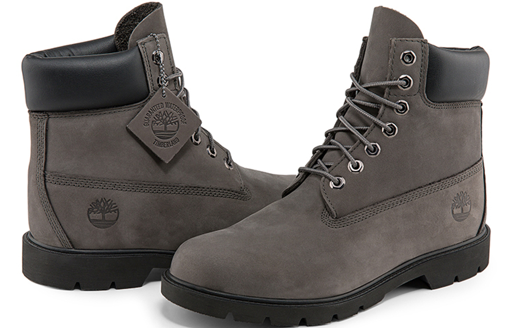 Timberland 6 Inch Combat Boots "Grey"
