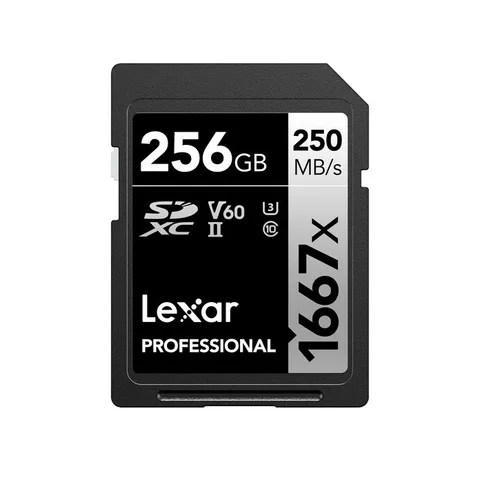 Lexar 256GB Professional 1667x UHS-II