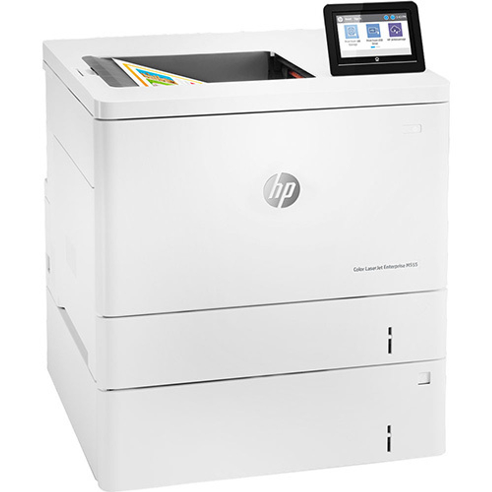 Принтер HP Color LaserJet Enterprise M555x, A4, 38 стр./мин, WiFi, цветной