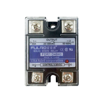 Однофазное твердотельное теле 40А SSR FDR1-D4840