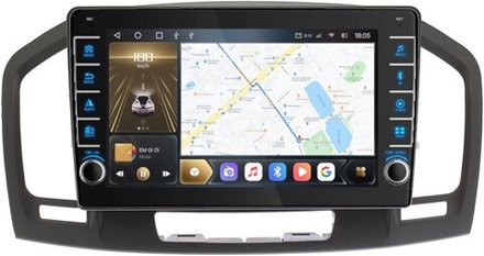 Магнитола для Opel Insignia 2009-2013 (взамен CD300 и CD400) - Carmedia OL-9267 (крутилки) QLed, Android 10, ТОП процессор, CarPlay, SIM-слот