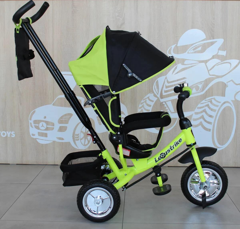 Велосипед 3-х колесный LEXUS TRIKE зеленый арт. 950-108