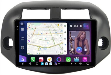 Магнитола для Toyota RAV4 30 2005-2012, Vanguard - FarCar GX018M монитор 10.36" 2K QLED на Android 14, TS20, 6+128Гб, CarPlay, 4G SIM-слот