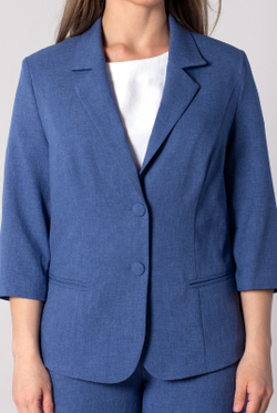 Жакет женский 3736зп, синий #259Син043736зп