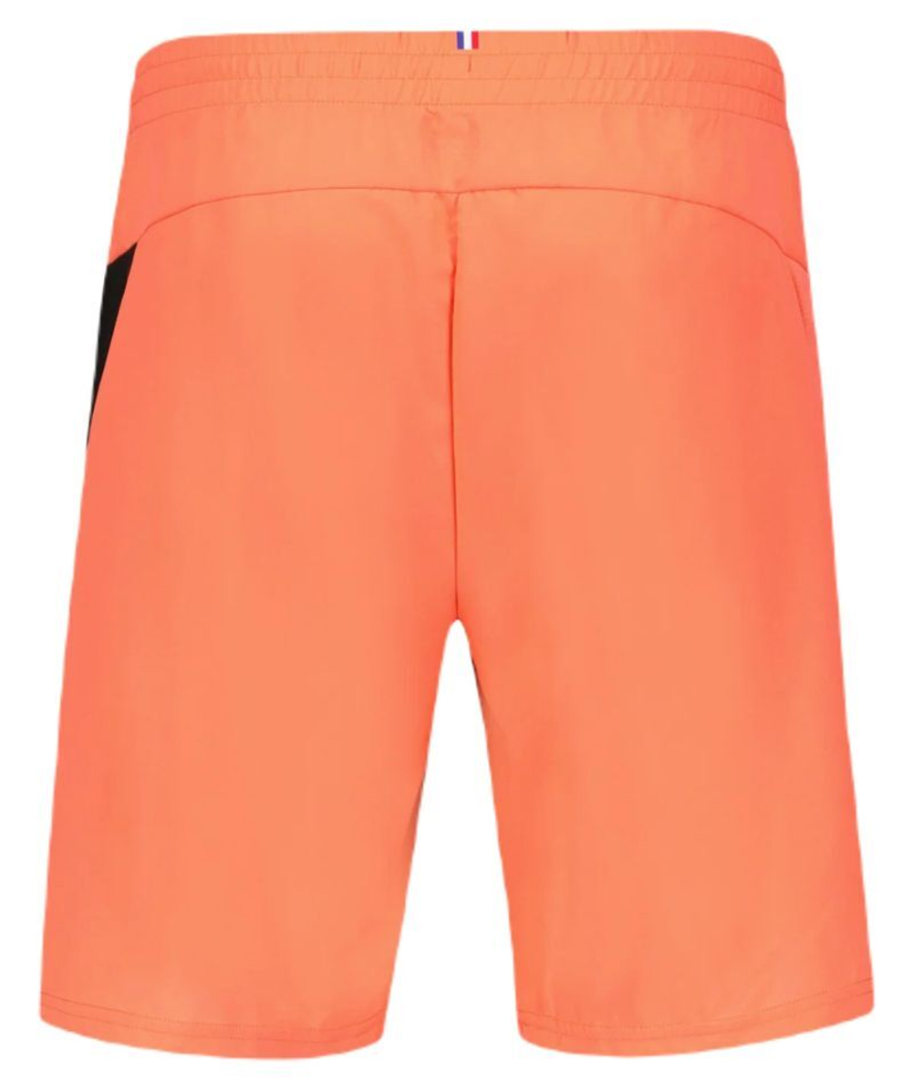 Теннисные шорты Le Coq Sportif Training SP Short N°1 M - orange perf/black