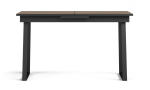 Обеденный стол ЛОФТ Slide Крафт табачный, Чёрный (последний экземпляр)