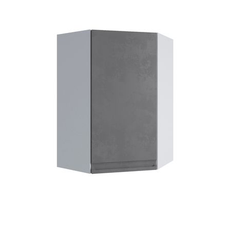 Кухня Модуль ВПУ 600 Скала Бетон темный (левый)