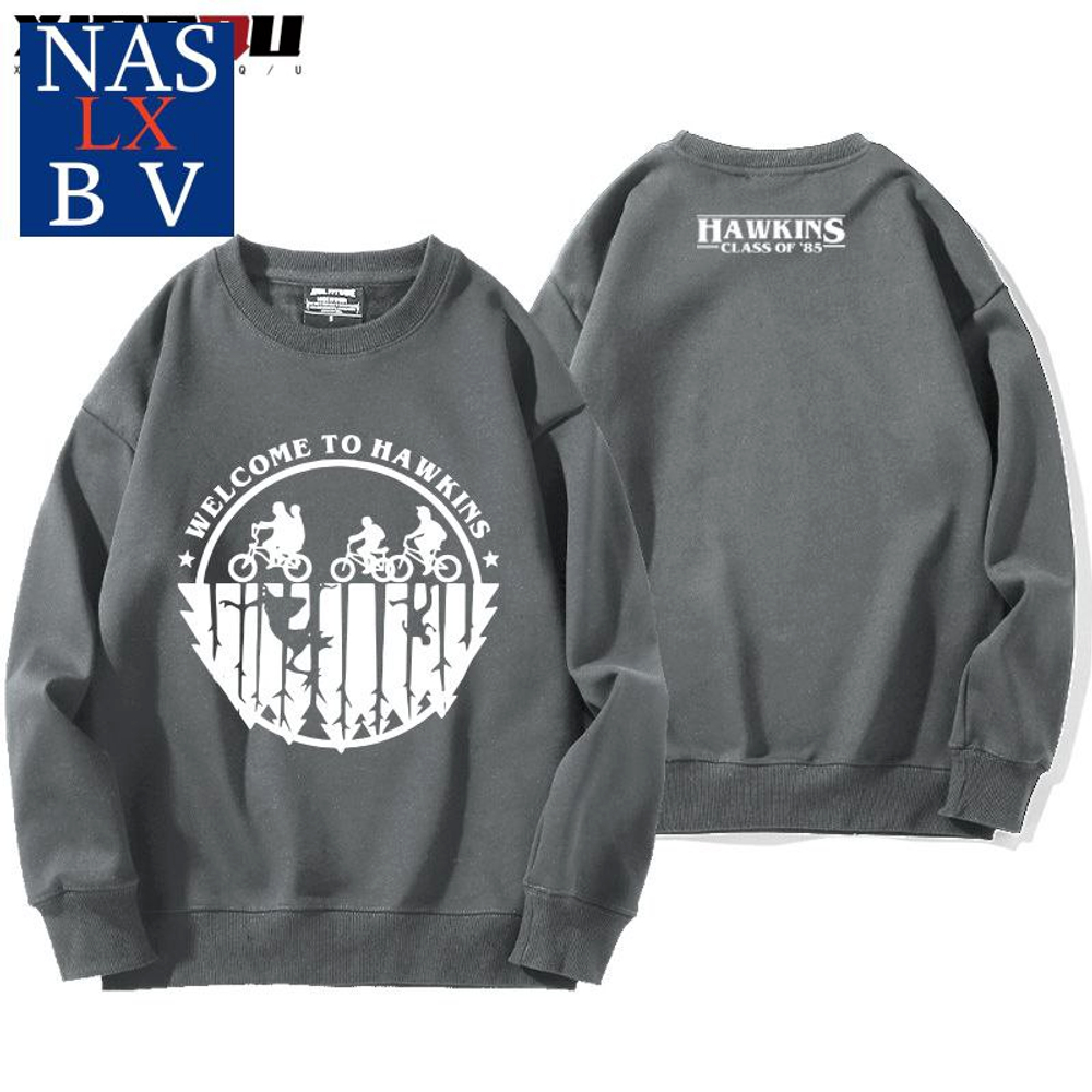 Свитшот унисекс оверсайз "Очень странные дела"