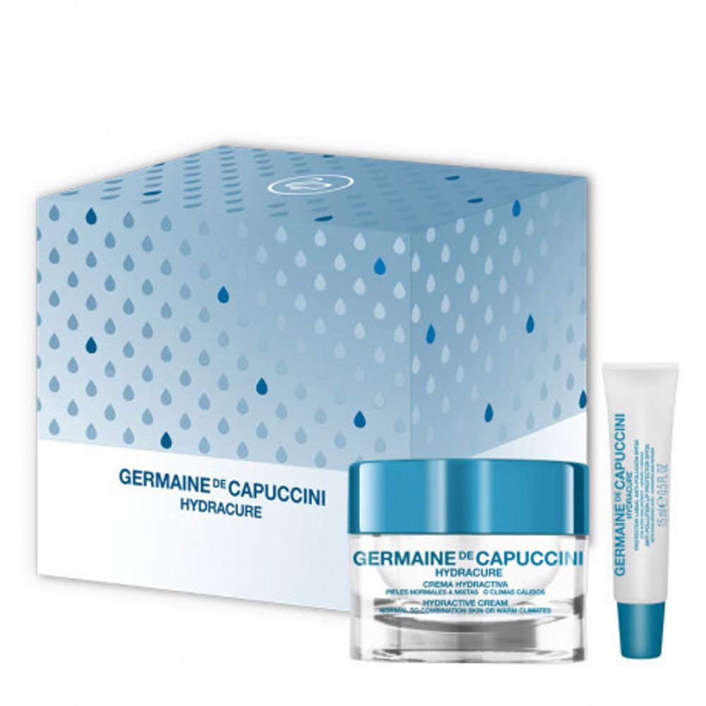 GERMAINE DE CAPUCCINI HydraCure Prom N- Mixed  50ml+ Lip Balm 15ml