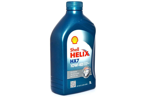 Масло моторное Shell Helix НХ7 10W40 1л. п/синт (SN/CF)