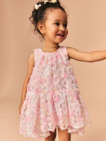 Платье для девочки Next E54-795, Розовый