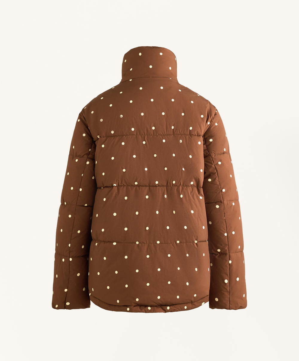 Oysho Утепленная водоотталкивающая куртка Primaloft®, коричневый