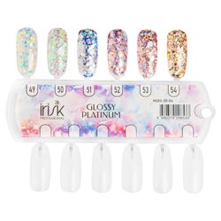 IRISK Гель-лак Glossy Platinum палитра