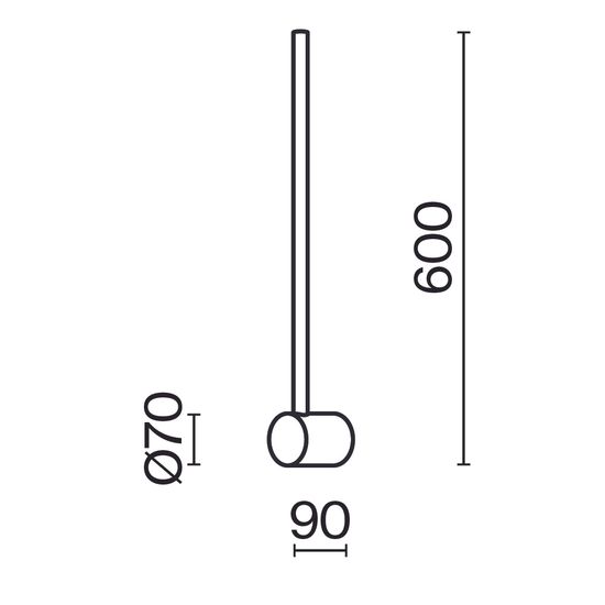 Настенный светильник (бра) Maytoni MOD237WL-L6B3K