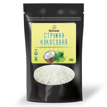 Стружка кокосовая низкой жирности  BONCOCOS, Шри-Ланка, 130г.