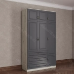 Шкаф распашной с антресолью 3/7 (мадес)