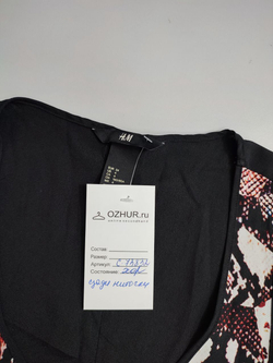 Топ H&M с принтом 40 размер
