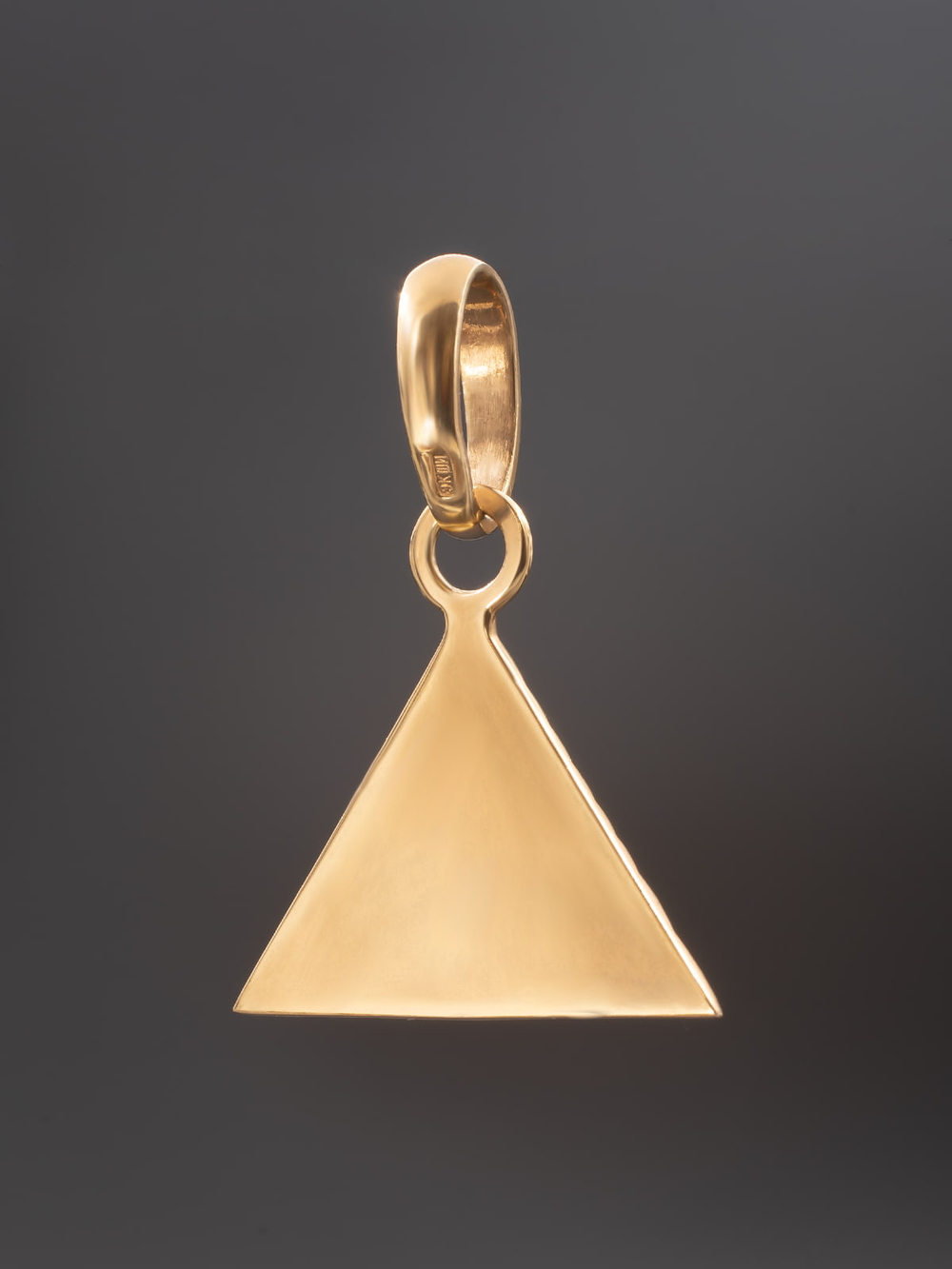 Кулон Всевидящее Око NEW из серебра с позолотой