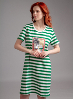 2033SDX Женская сорочка (КОР.рукав)