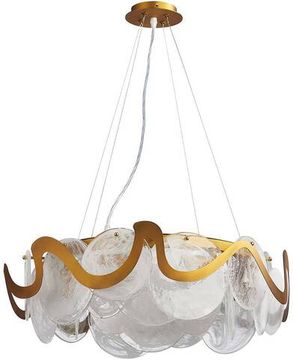 Люстра подвесная 8*Е14 2130/03/08P бронза/белый Sweet Stilfort