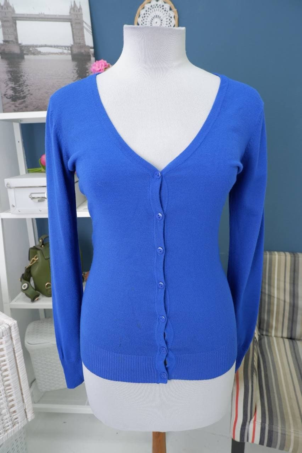 Джемпер La Reine Blanche на пуговицах 44 размер