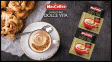 Растворимый кофе MacCoffee Cappuccino Dolce Vita с пакетиком какао, 20 пакетиков