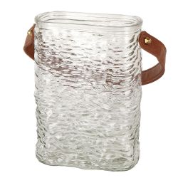 Ваза "Сумочка" h=17,5см, v=1200мл (стекло) (индивидуальная упаковка)