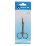 Ножницы маникюрные на блистере «Ultramarine», для кутикулы, тонкие, цвет серебро 8см