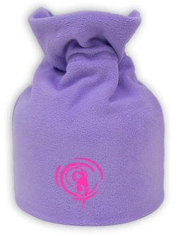 Шапка флисовая с отверстием для кички Николь