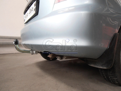 Фаркоп оцинкованный Galia H012A для Honda Civic хетчбек 5 дверей 2000-2003(паспорт и сертификат в комплекте)(без электрики)