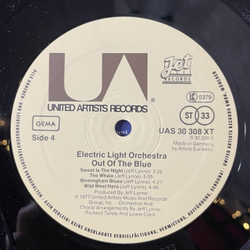 Винтажная виниловая пластинка LP Electric Light Orchestra Out Of The Blue (Germany 1977) (Постер, Игрушка)