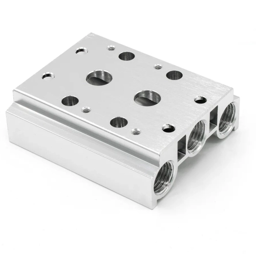 4V400M-2F Плита монтажная 2 мест для 5/2 и 5/3 пневмораспределителей