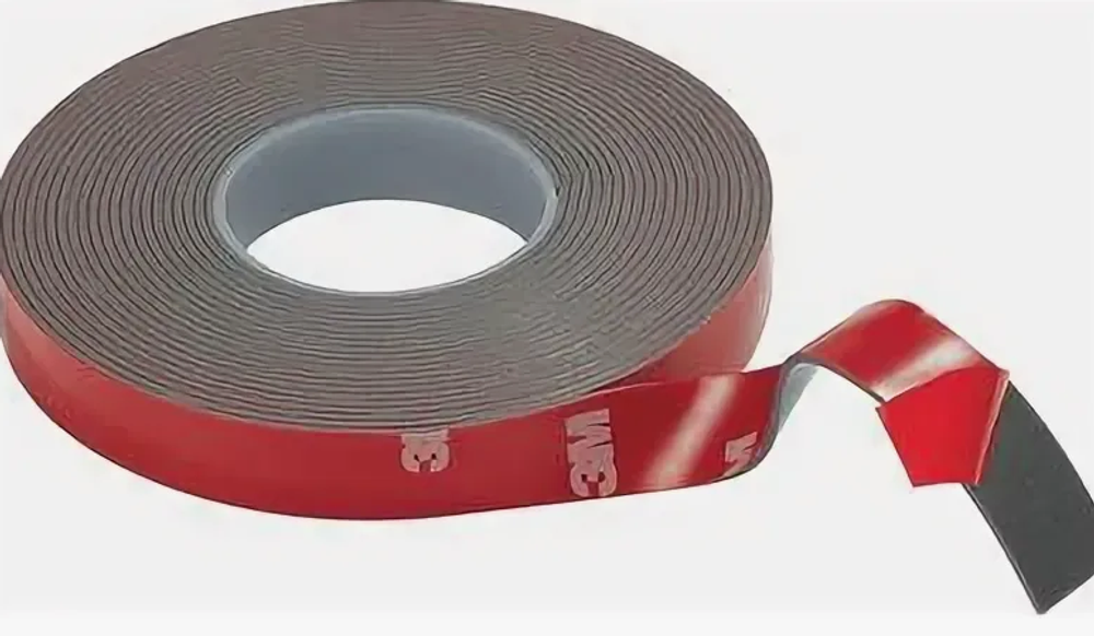 Скотч 2-х сторонний "3М" (10*5) Серый  6008F (уп1/12) 4627144460444 Германия